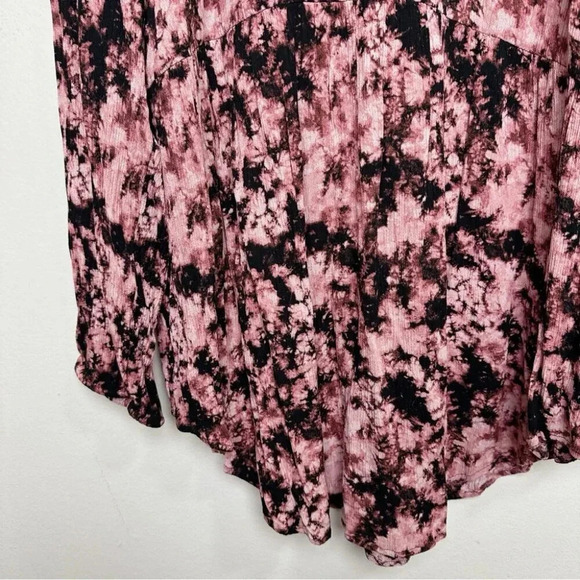 Torrid Womens Size 3X Tie Dye Babydoll Gauze  Keyhole Front Tunic - Picture 8 of 14